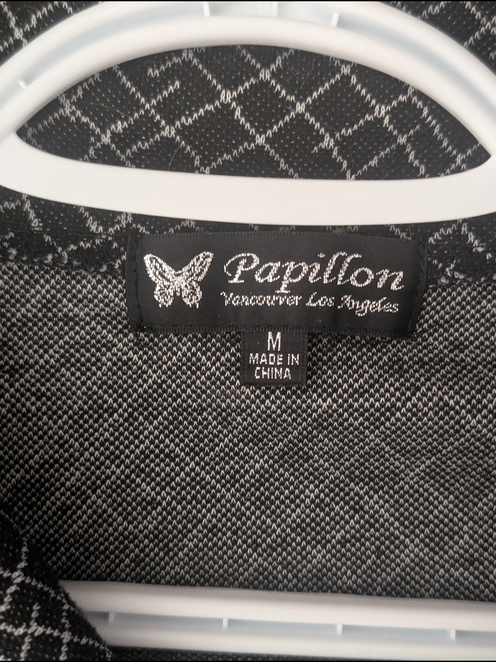Papillon Black and White Minidress - Picture 2 of 3